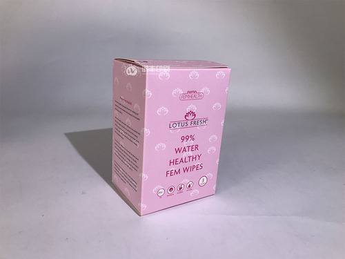 粉色卡紙包裝盒